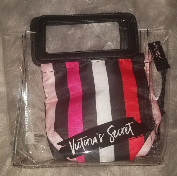 Victoria's Secret Clear Mini Tote (NWT) - Picture 2 of 6